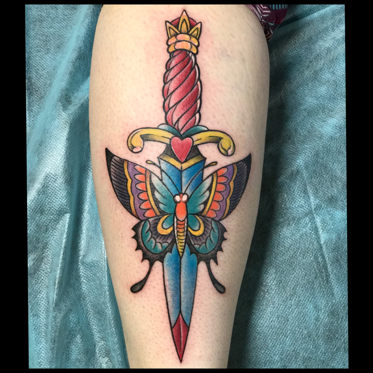 Some Butterfly Knife Tattoos To Cut Through Your Mind  Tattoodo