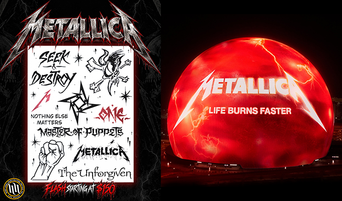 Metallica flash H&H las vegas 