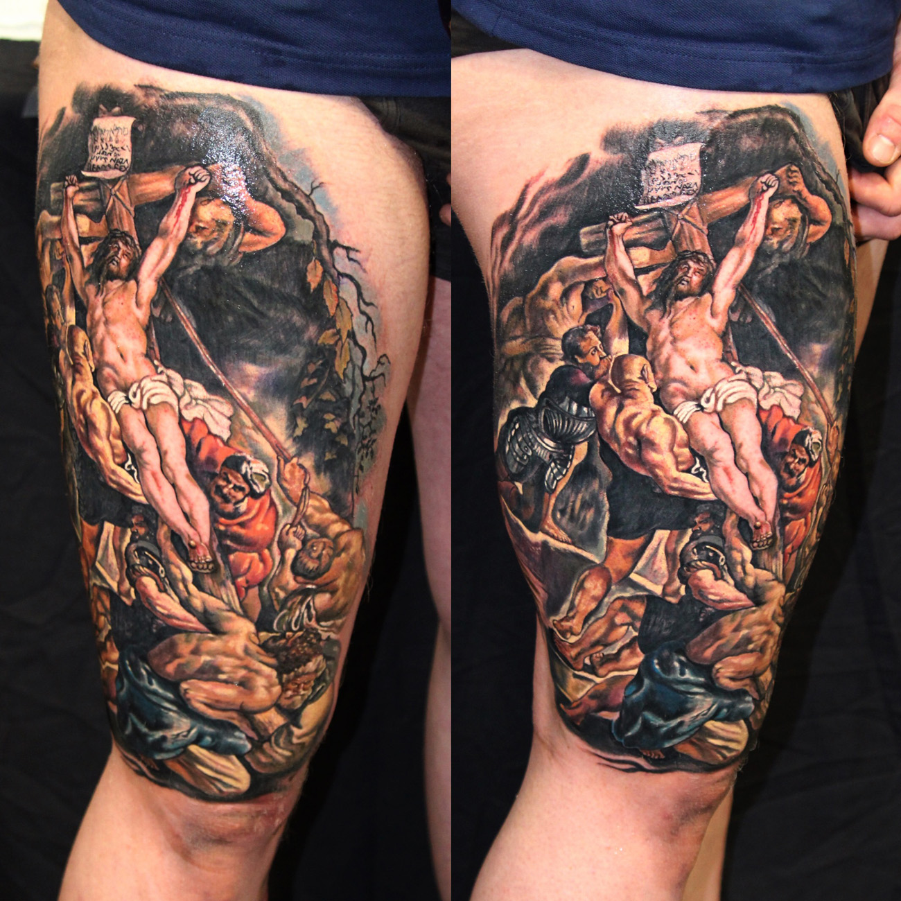 Tattoo ReCreations of Famous Works of Art  Scene360