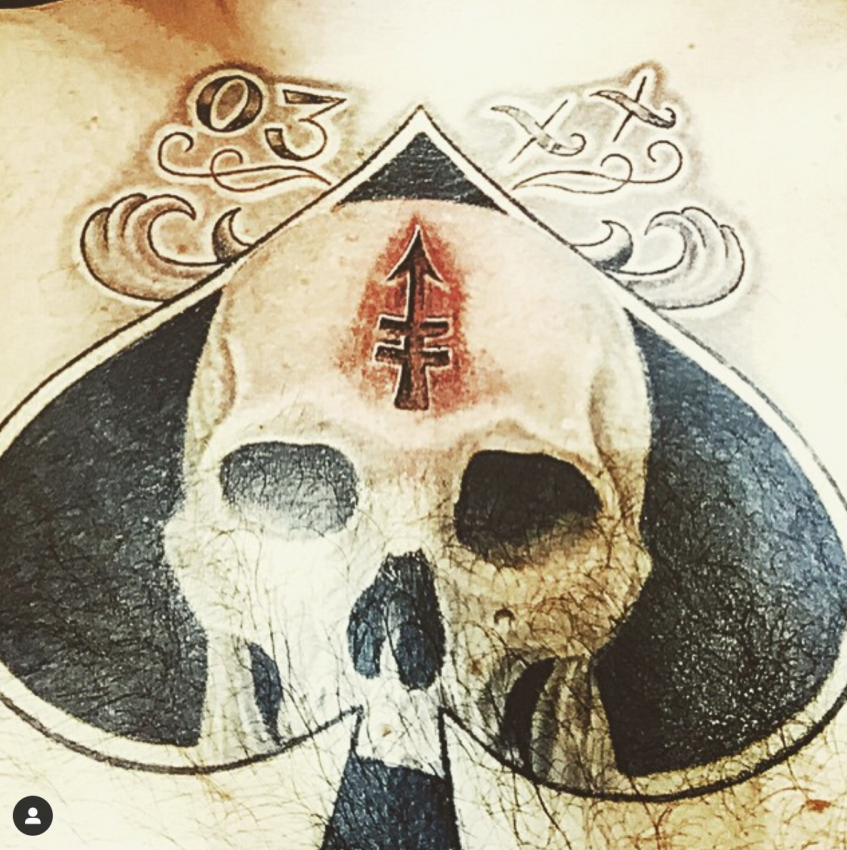Larry B.'s tattoo