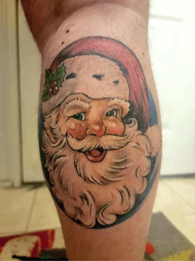 Santa Mike tattoo