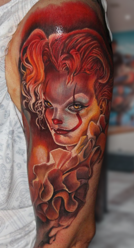 Damo horror surrealism-color-portrait-color-realism