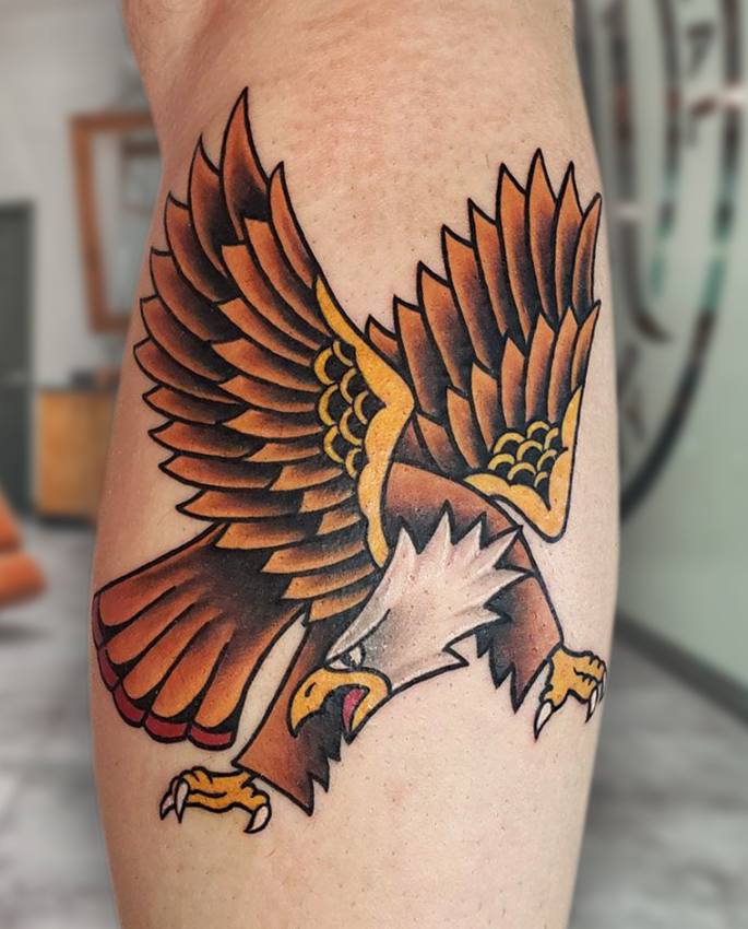 Lacey McClellan american traditional tattoo