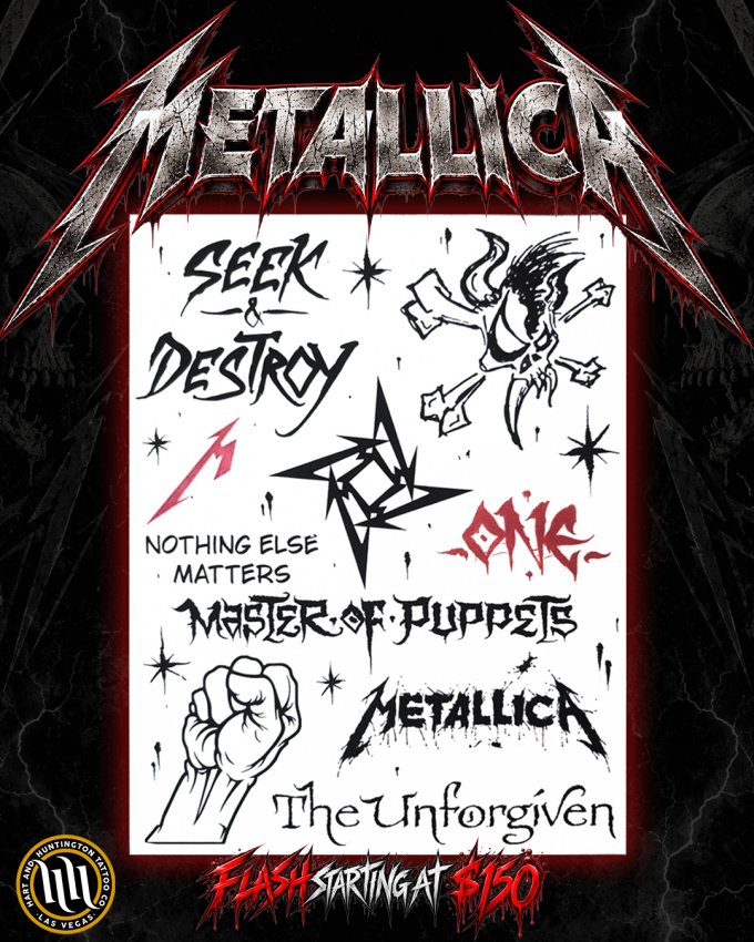 Metallica Flash H&H Las Vegas 