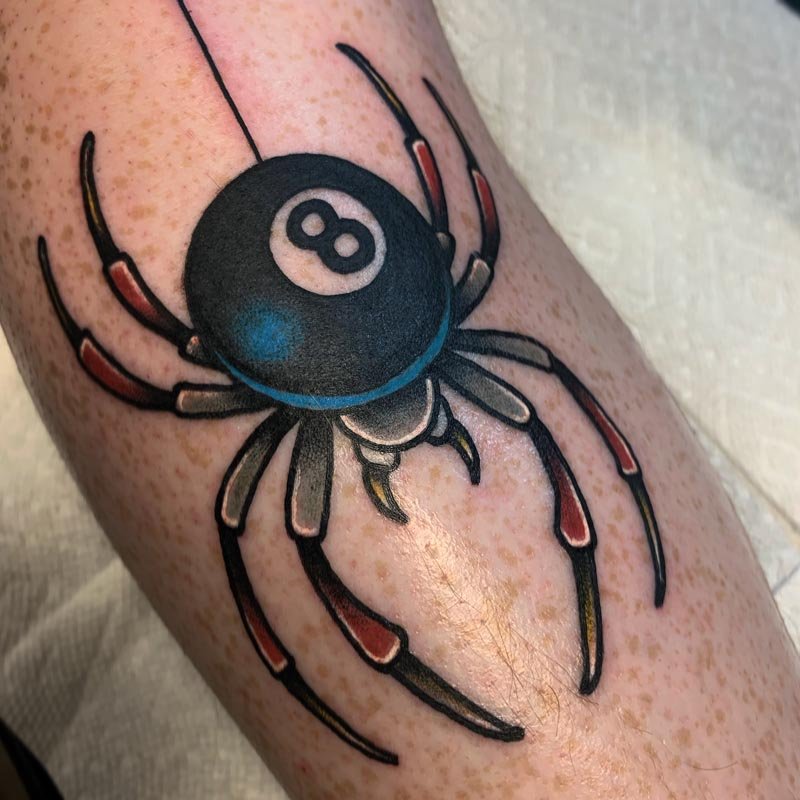 8 SVG Collection Spider Tattoo
