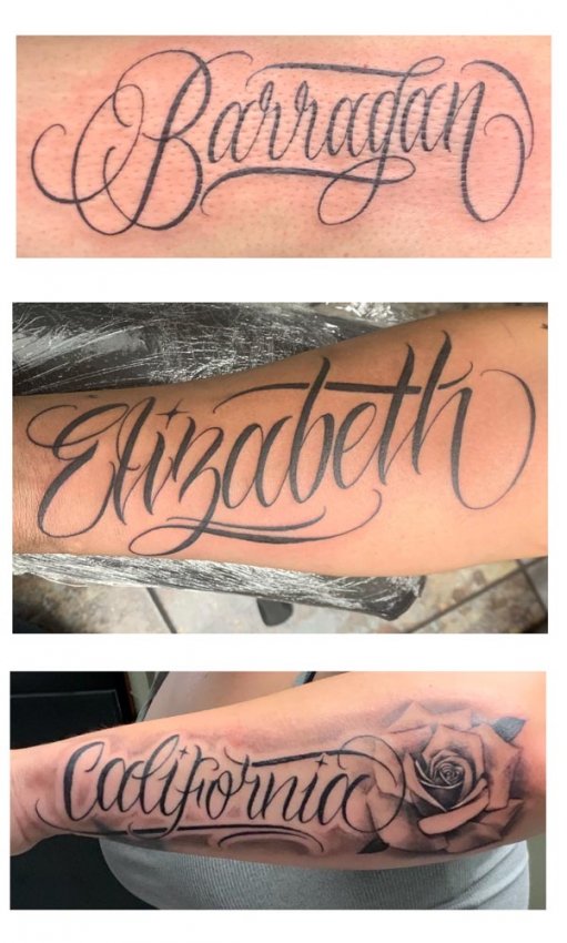 Lettering Tattoos Get Ideas & Understand The Fonts & Body Placement