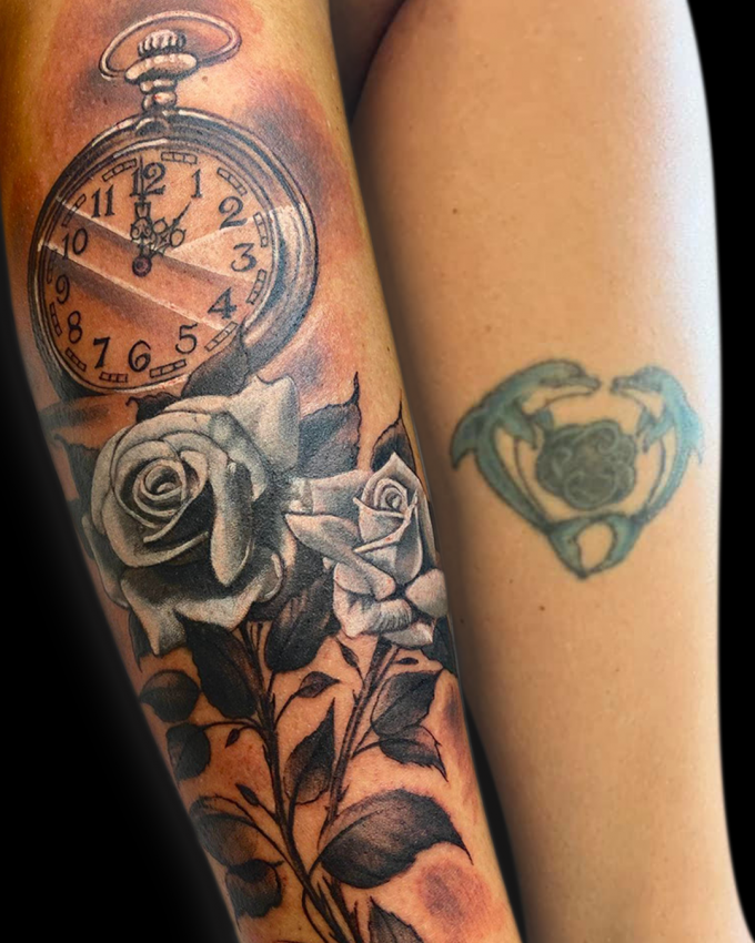 Cover up tattoo coverup bkackrosetattoo blackroses necktattoo  rosetattoo tattoos tattooing tattooer tattooed tattooist  Instagram