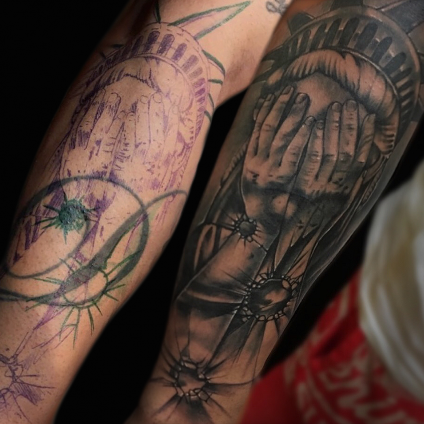 How Does a Tattoo Cover Up Work? | Tattooaholic.com