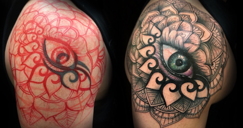 Abstract tattoos: Art without limits - Avantgarde Tattoo Barcelona